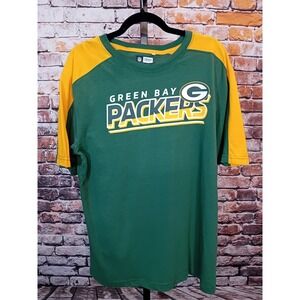 NFL Team Apparel Men's Green Bay Packers T-shirt Size Large NFL